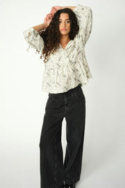 HNoble Drapy Pant Ankle | Black | Bukser fra HEYANNO