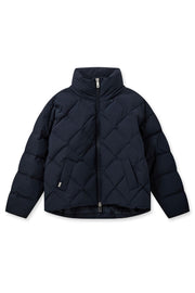 Ahla Down Jacket  | Salute Navy | Jakke fra Mos Mosh