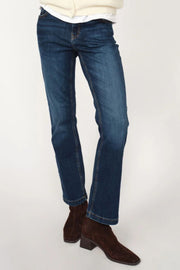 Ashley Imera Jeans Regular | Dark Blue | Jeans fra Mos Mosh