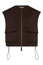 Elise Loisa Wool Vest | Delicioso | Vest fra Mos Mosh