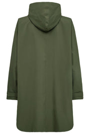 Mow Poncho 206743 | Deep Lichen Green | Jakke fra Freequent
