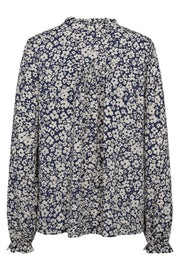 Adney Blouse 207548 | Navy Blazer W. Moonbeam | Bluse fra Freequent