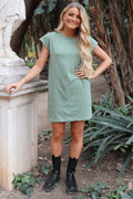Ulla Tshirt Kleid | Dusty Light Army | Kleid von Liberté – nedsat