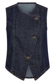 Ceden Nippon Vest  | Dark Blue | Vest fra Mos Mosh