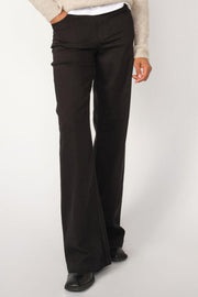 Dara Deluxe Jeans 34' | Black | Jeans fra Mos Mosh