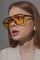 Skyline Sunnies | Brown/Yellow | Solbriller fra By Timm