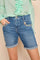 Naomi Sunny Shorts | Blue | Shorts fra Mos Mosh