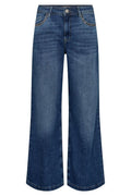 Dara Deco Jeans Regular | Mid Blue | Jeans fra Mos Mosh