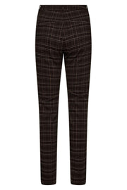 Solvej Pants 206474 | Black W. Coffee Bean | Bukser fra Freequent