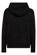Row Hoodie Knit 32168 | Black | Strik fra Co'couture – nedsat