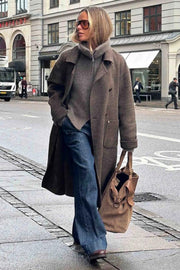 Hulda Knit Zip Cardigan | Bracken | Strik fra Mos Mosh