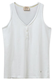 Astin Basic Tank Top | White | T-shirt fra Mos mosh