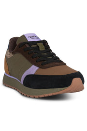 Ronja WL740 | Dark Olive/Orchid | Sneakers fra Woden