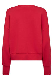 Celli O-LS Sweatshirt   | Chinese Red | Sweats fra Mos Mosh