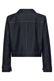 Terry Denim Jacket 30325 | Dark Denim | Jakke fra Co'couture