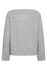 Boady Pullover 205237 | Light Grey Melange | Strik fra Freequent