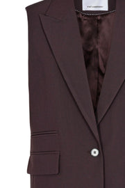 Vola Single Oversize Vest 30047 | Mocca | Blazer fra Co'couture