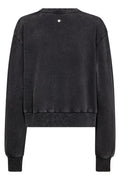 Cosette O-LS Deco Sweatshirt | Phantom | Bluse fra Mos Mosh – nedsat