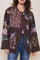 Darcy Embroidered Jacket | Dark Brown