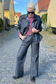 Box Pant | Black Denim | Bukser fra Black Colour