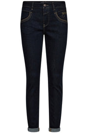 Naomi Rinse Jeans  Regular | Dark Blue | Jeans fra Mos Mosh