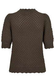 Gina Pullover 204511 | Morel | Strik fra Freequent