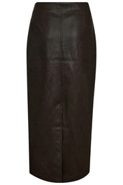 Gitt Floor Skirt 34208 | Dark Brown | Nederdel fra Co'couture