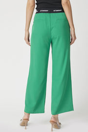 Amina Logo Pant 31143 | Green | Bukser fra Co'couture