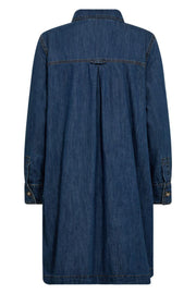 Zaman Dress 207095 | Medium Blue Denim | Kjole fra Freequent