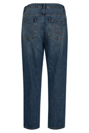 Winni Jeans 203851 | Medium Dirty Washed Denim | Jeans fra Freequent