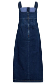 Tyler Denim Long Dress 36534 | Denim blue | Kjole fra Co'couture