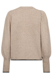 RowCC O-Puff Knit | Off White | Strik fra Co'oouture