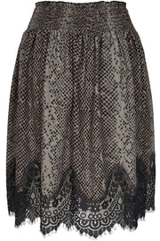 Alma Lace Skirt | Snake | Nederdel fra Liberté