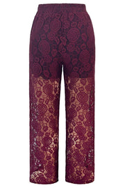 Lacy Pants | Bordeaux Lace | Bukser fra Liberté
