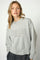 Renzi O-LS Sweatshirt | Grey Melange | Bluse fra Mos Mosh