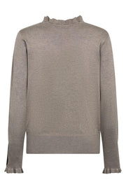 Katie Pullover 205095 | Desert Taupe Melange | Strik fra Freequent