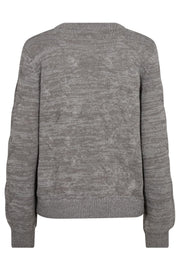 Jazz Pullover 204509 | Medium Grey mlg. | Strik fra Freequent