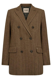 Malie Gabby Blazer | True Camel | Blazer fra Mos Mosh