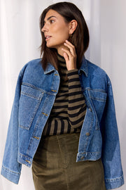 Hannah Jacket | Denim jakke fra French Laundry