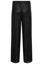 Sage Sequin Pant | Black | Bukser fra Co'couture