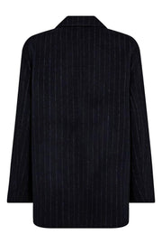 Karita Idun Wool Blazer | Salute Navy | Blazer fra Mos Mosh