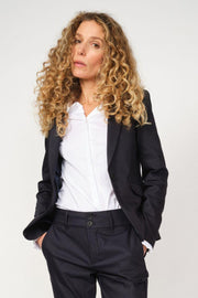 Blake Night Blazer | Navy | Blazer fra Mos Mosh