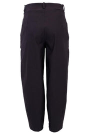 Beverly Barrel Pant | Black | Bukser fra Black Colour