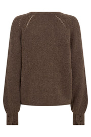 Talli LS Knit  | Pine Bark  | Strik fra Mos Mosh