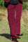 Cora Corduroy Box Pant | Wine | Bukser fra Black Colour