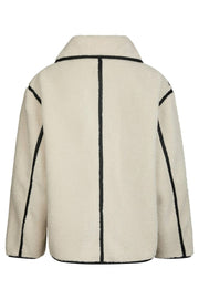 Edmund Teddy Jacket | Ivory | Jakke fra Neo Noir
