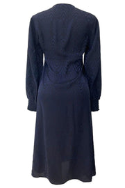 Holly Ls Dress | Navy Black | Kjole fra Liberté