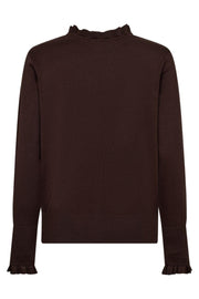 Katie Pullover 205095 | Coffee Bean | Strik fra Freequent
