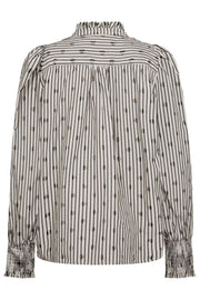 Trixie Dot V-Shirt | Bluse fra Co'couture