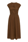 Mykonos Kleid 570177 | Dunkelbraun | Kleid von Atelier C – nedsat